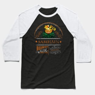 Samhain (Halloween) Baseball T-Shirt